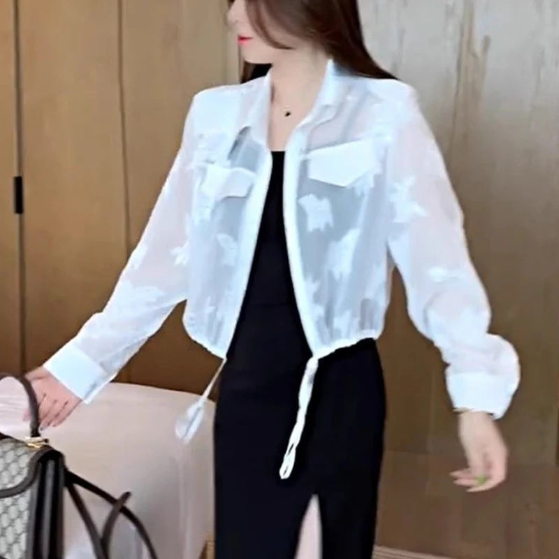 Jaqueta feminina de verão.