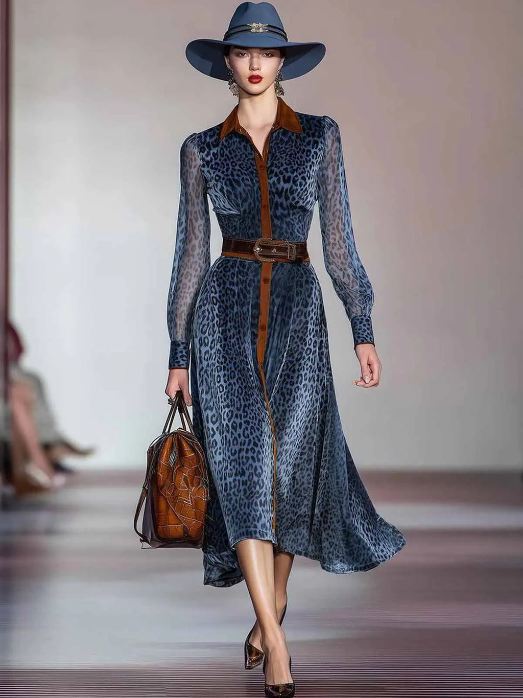 Vestido  Elegante de Manga