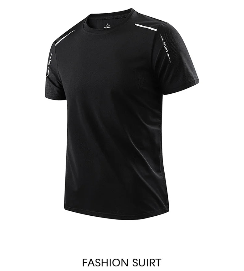 Camiseta masculina para esportes.