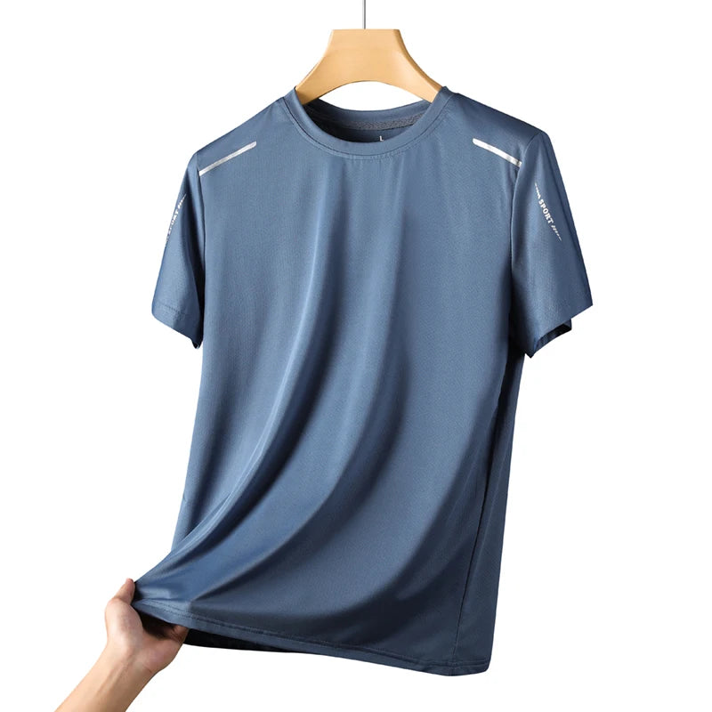 Camiseta masculina para esportes.