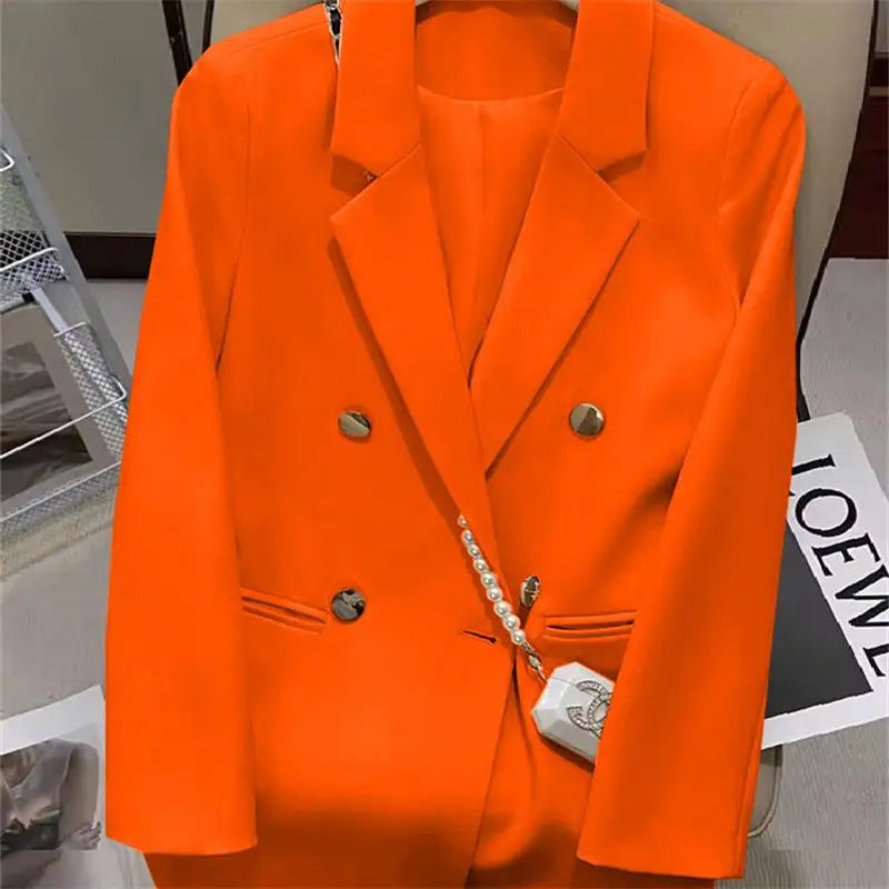 Casaco feminino casual, tamanho pequeno.