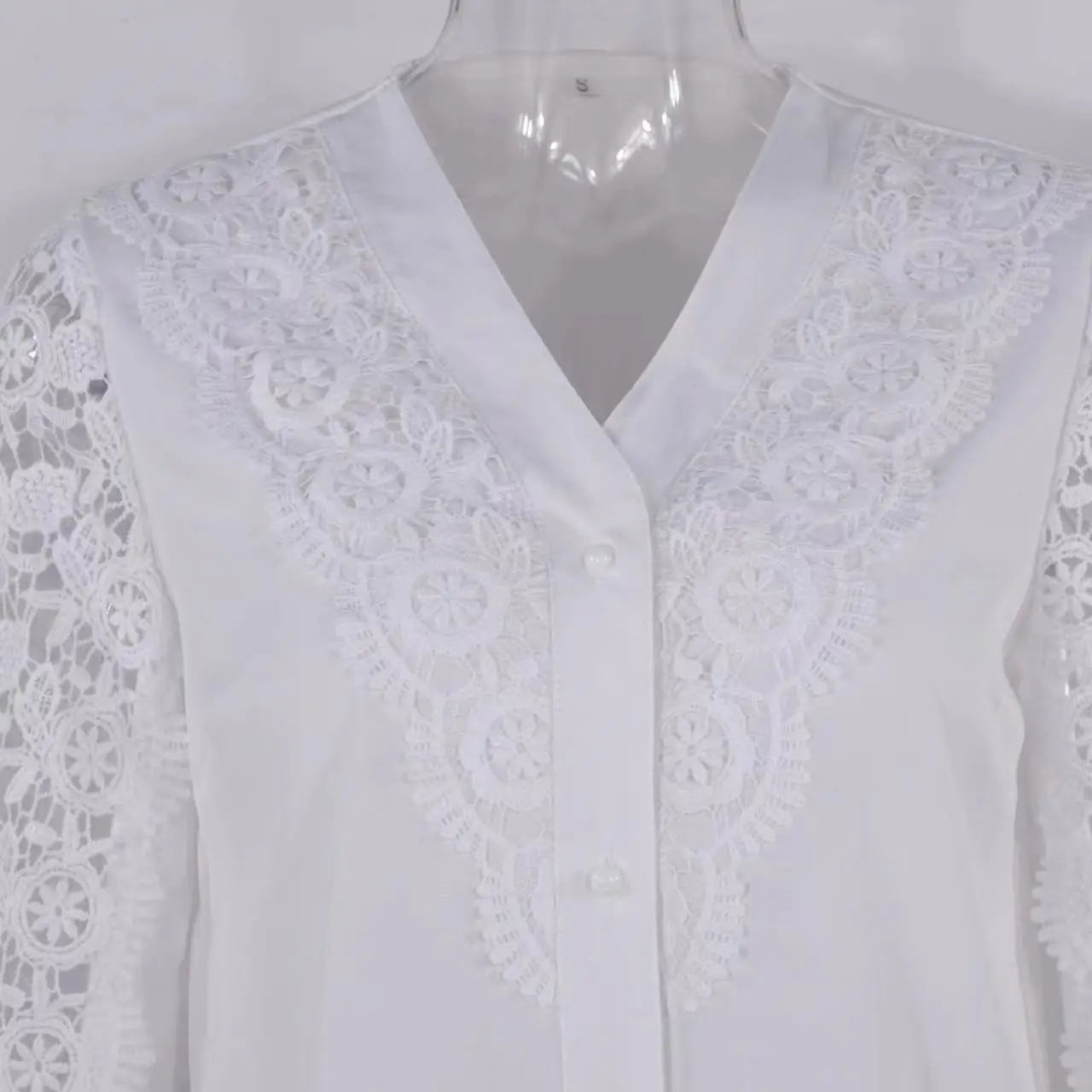 Camisa Feminina de Renda