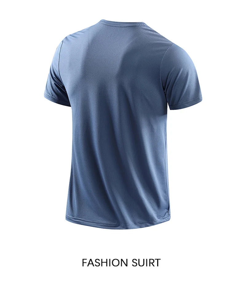 Camiseta masculina para esportes.