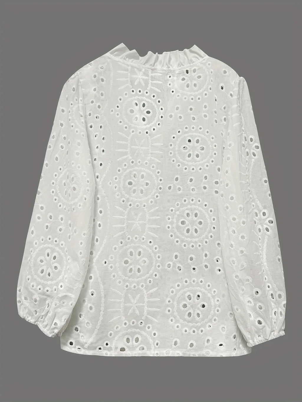 Camisa Feminina Branca Decote V