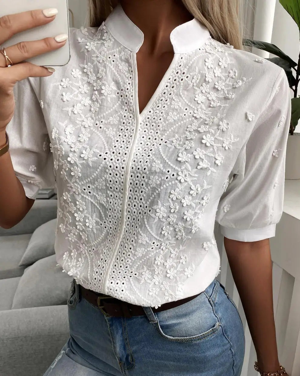 Blusa Feminina Casual de Verão
