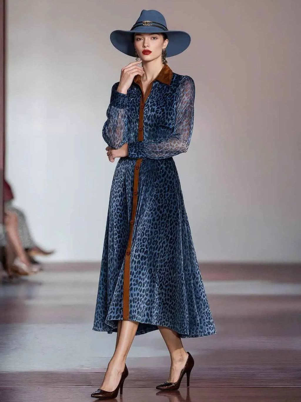 Vestido  Elegante de Manga