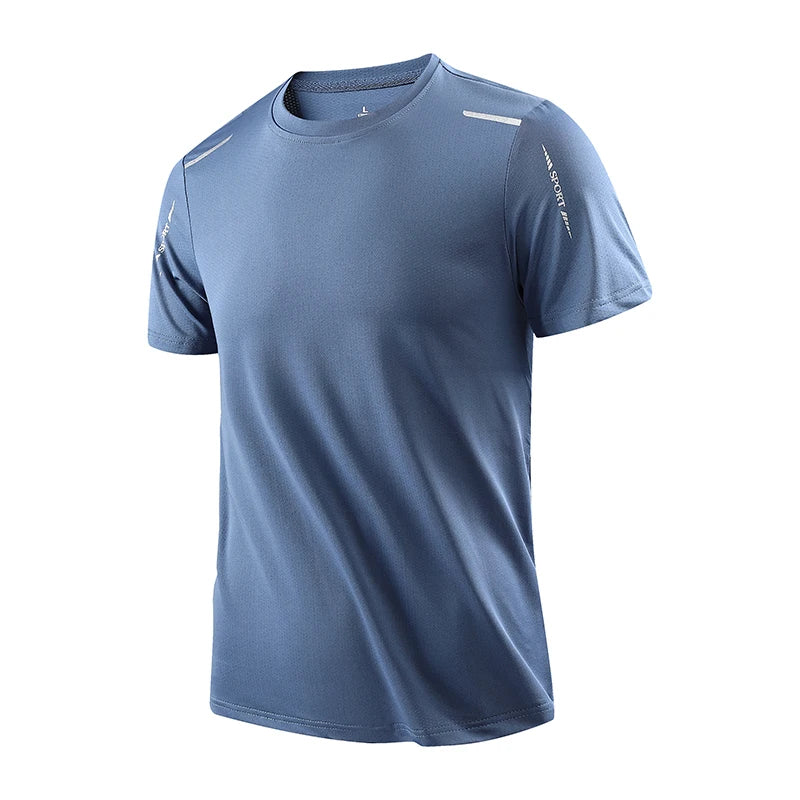 Camiseta masculina para esportes.