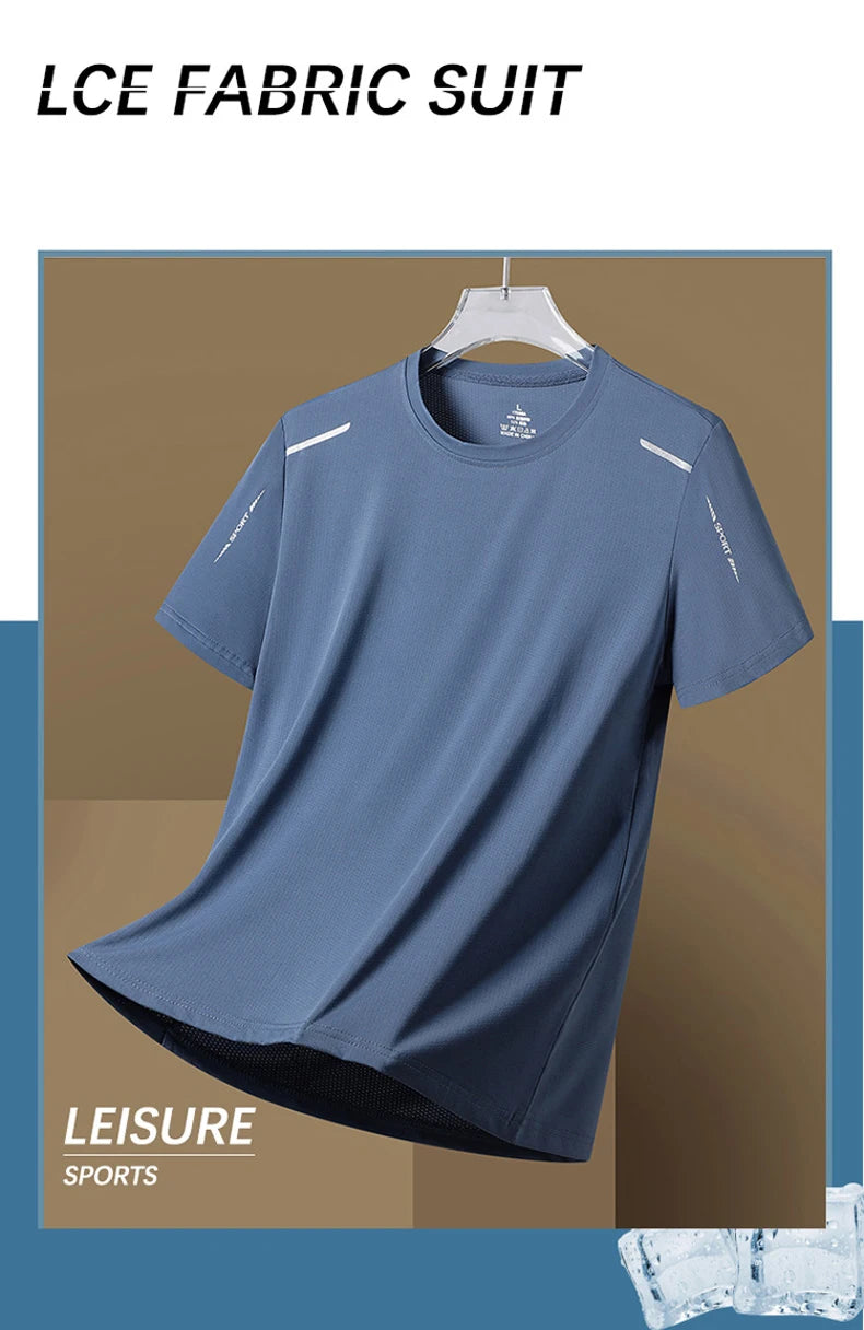 Camiseta masculina para esportes.