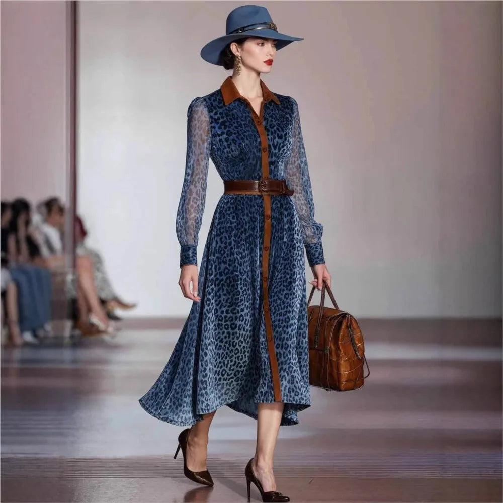 Vestido  Elegante de Manga