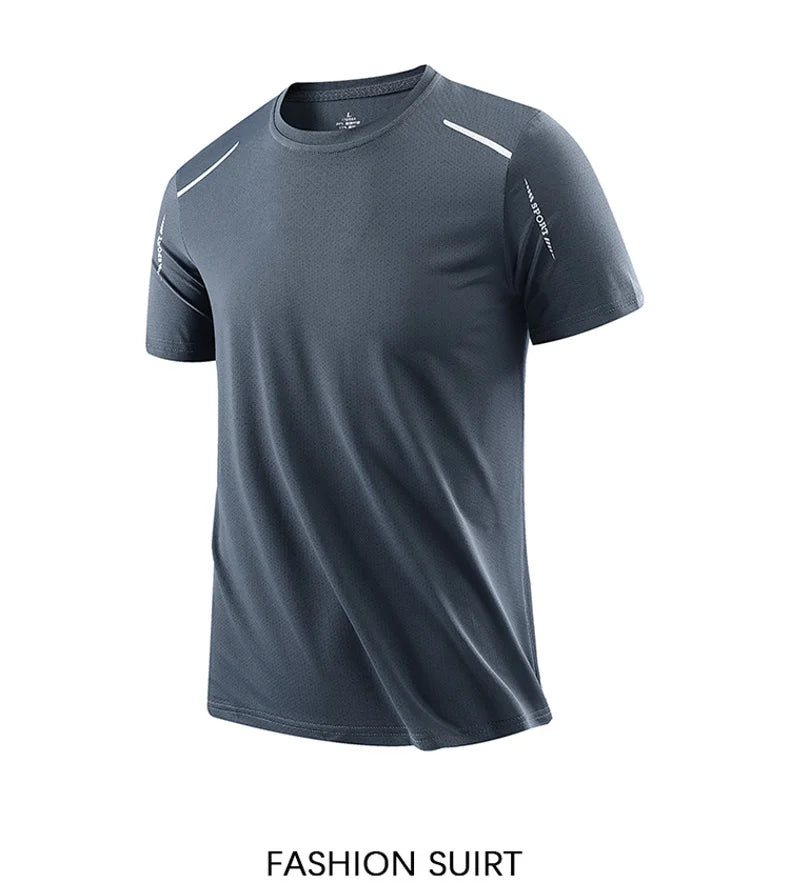 Camiseta masculina para esportes.