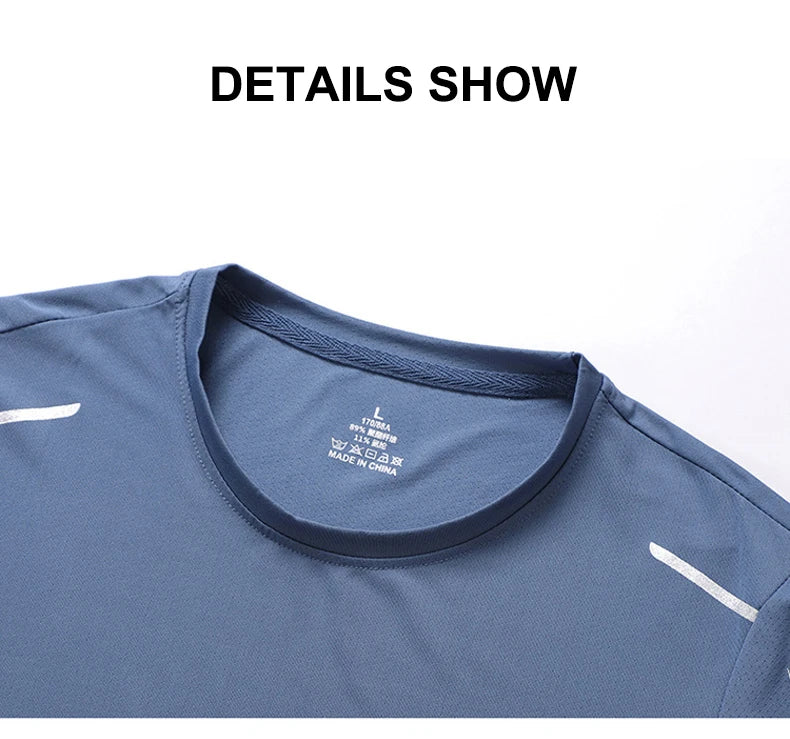 Camiseta masculina para esportes.