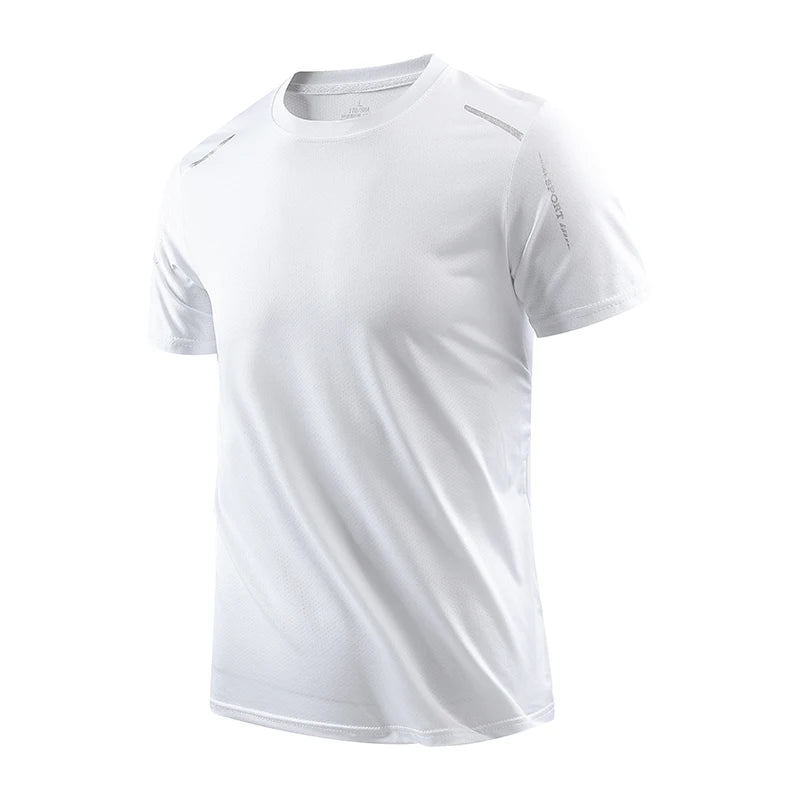 Camiseta masculina para esportes.