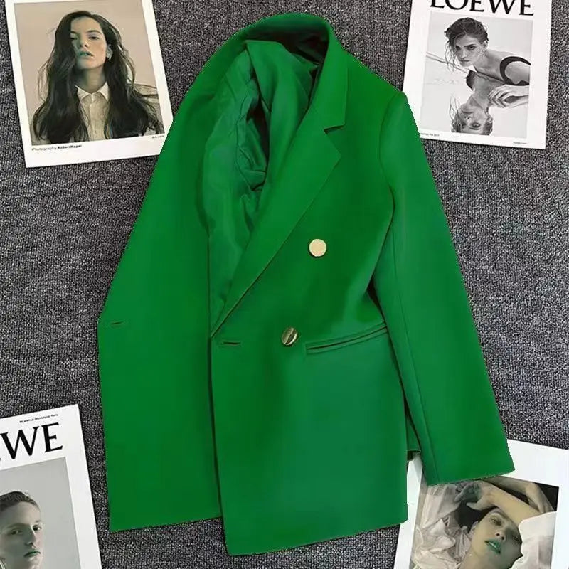 Casaco feminino casual, tamanho pequeno.