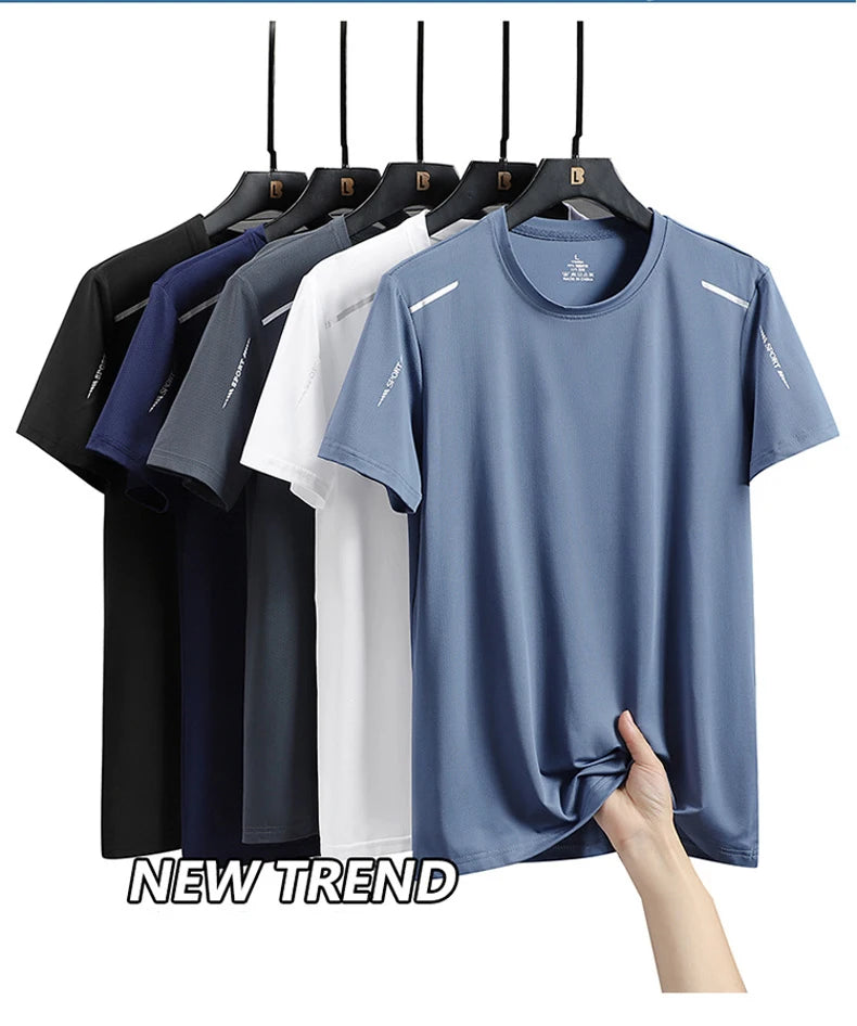 Camiseta masculina para esportes.