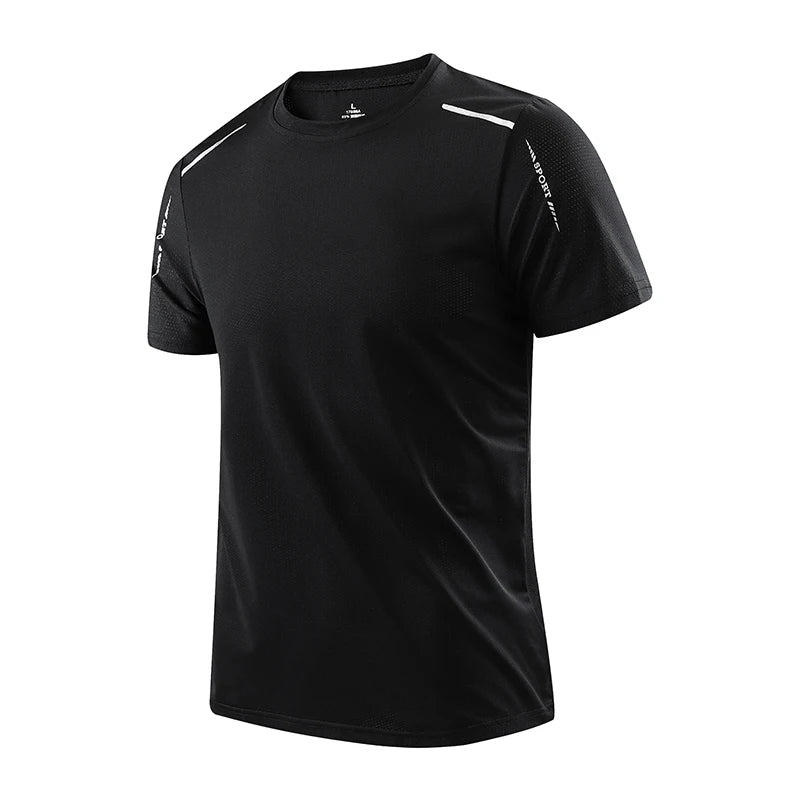 Camiseta masculina para esportes.